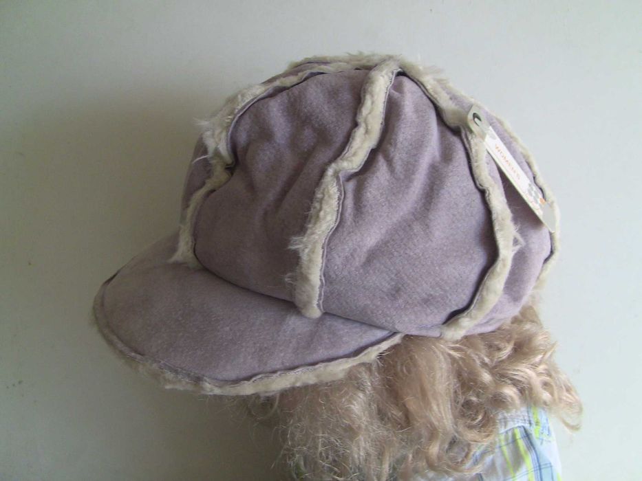 Женская зимняя кожаная шапка, кепка WILSON"S  LEATHER размер 58 (L)