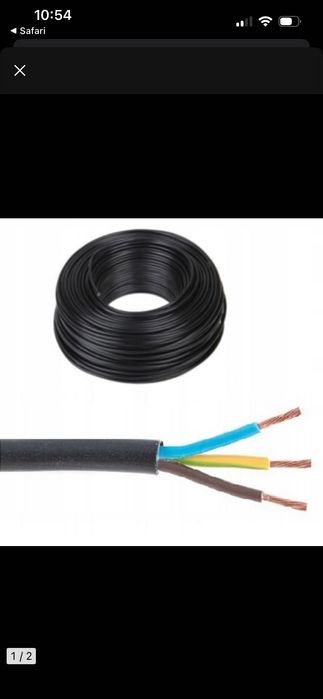 Kabel 3x1,5 ziemny 50m elpar