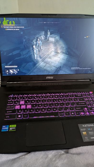 MSI katana 17 i7/4060/1tb/16ram