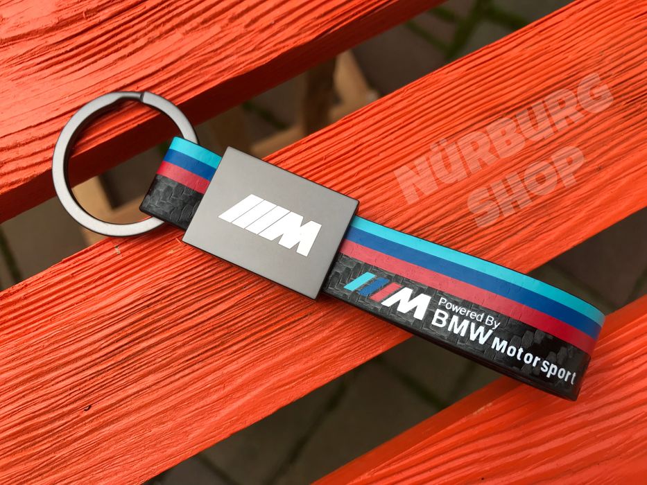 Брелок на ключ БМВ М BMW M карбон