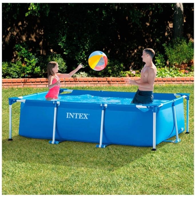 Piscina 1662L Intex + Bomba recirculação