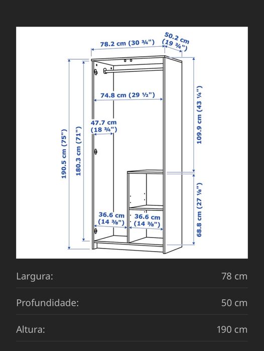 roupeiro ikea brimnes