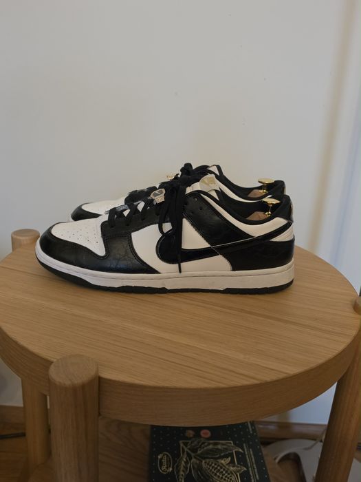 Nike Dunk Low Retro SE Black White World Champs 45,5