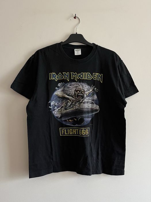 T-shirt Vintage Iron Maiden Flight 666