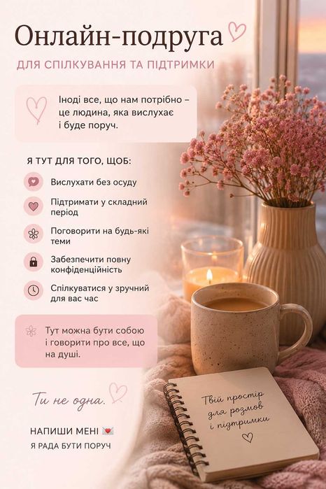 Психологиня онлайн