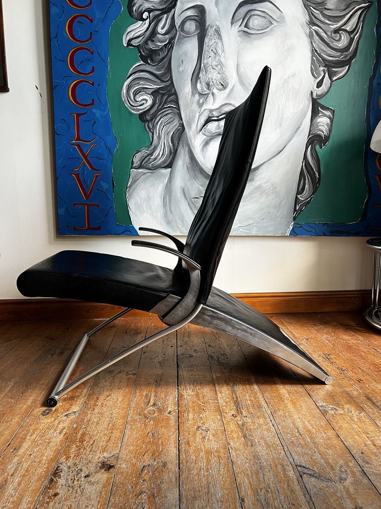Interprofil lounge chair fotel X-chair Joachim Nees