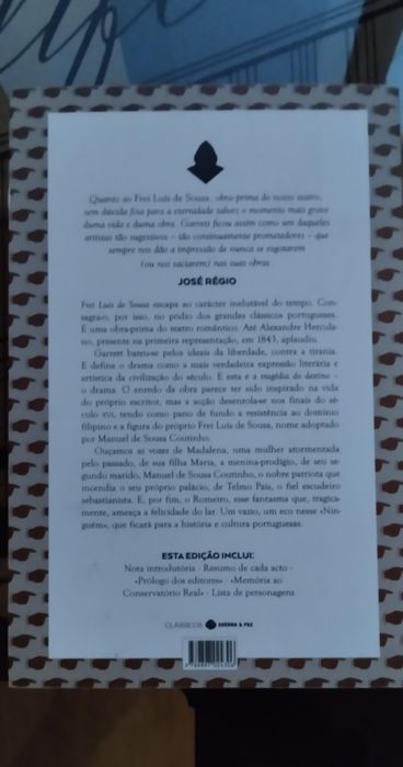 Livro Frei Luís de Sousa – Almeida Garrett