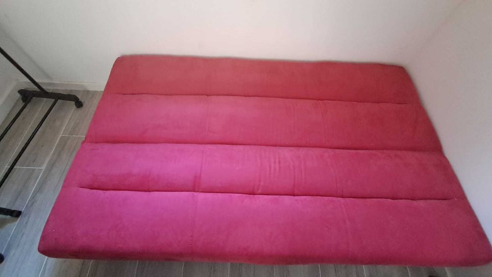 Sofá/Cama Vermelho