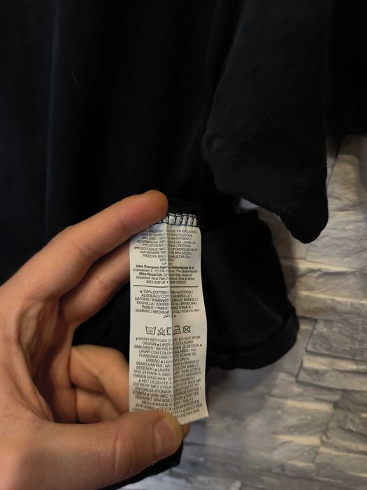 Koszulka Nike T-Shirt Czarna Basic Logo