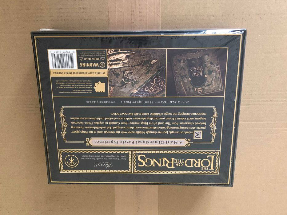 Lord of the Rings multi-dimensional puzzle (1000 peças) - Theory11