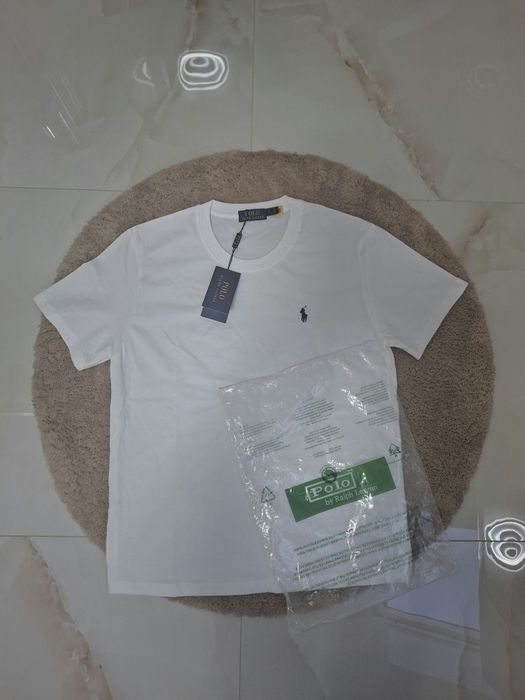 Nowa biala koszulka Ralph polo lauren