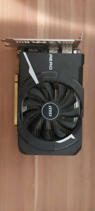 Karta Graficzna Msi GTX 1050 4 gb Aero Bez 6 pin