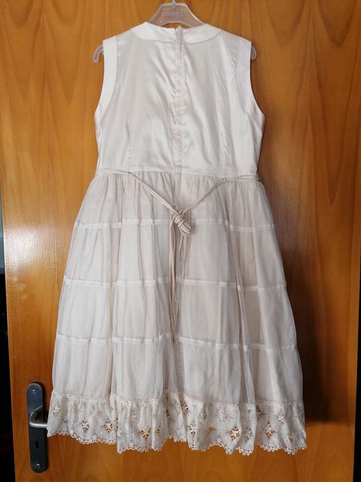 Vestido de comunhão 10 anos novo