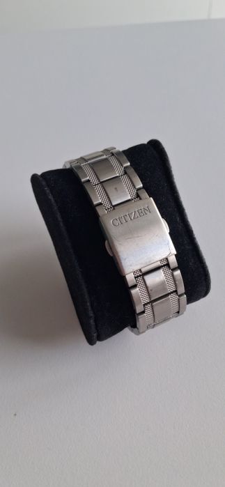 Citizen Eco-Drive Titanium Sapphire Chronograph Tyta, Szafir, Pudełko