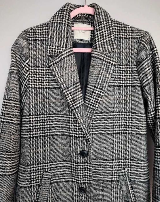 Płaszcz w kratkę Jacqueline de Young