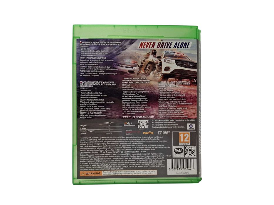 Gra Na Xbox One The Crew Ultimate Edition (PL)