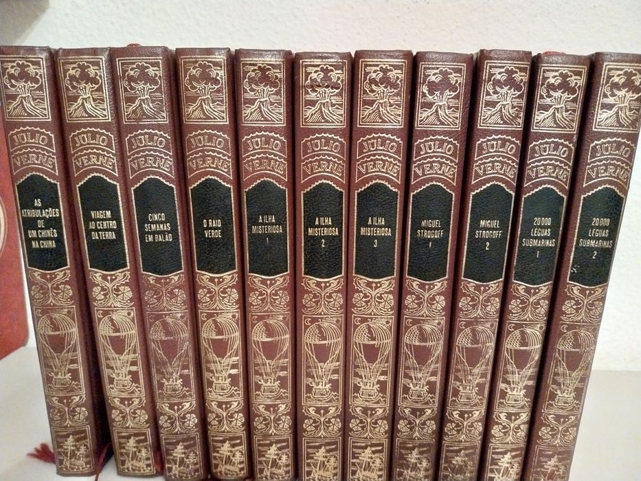 Coleção de livros Júlio Verne