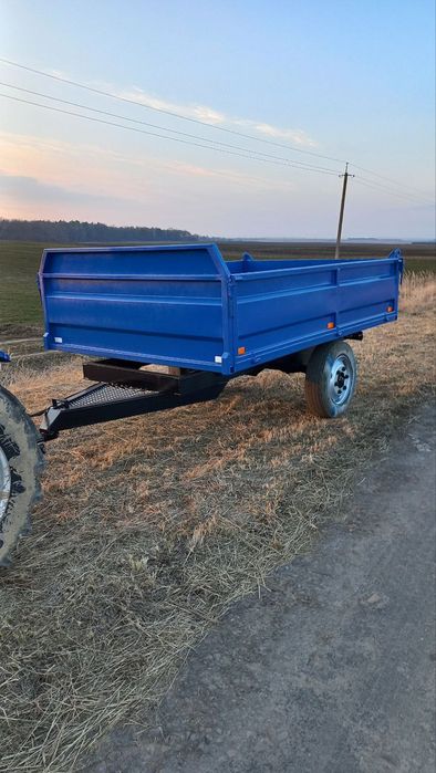 Причіп до міні трактора