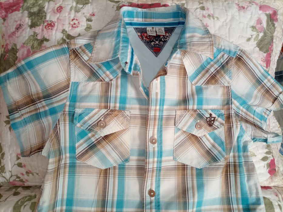 Camisa de manga curta