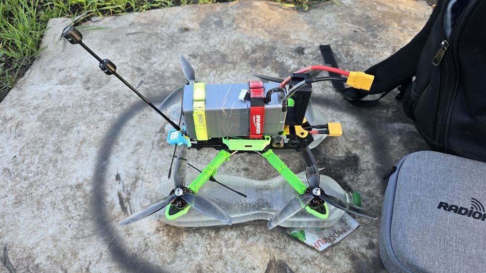 Дрон FPV кастомный 7 дюймов