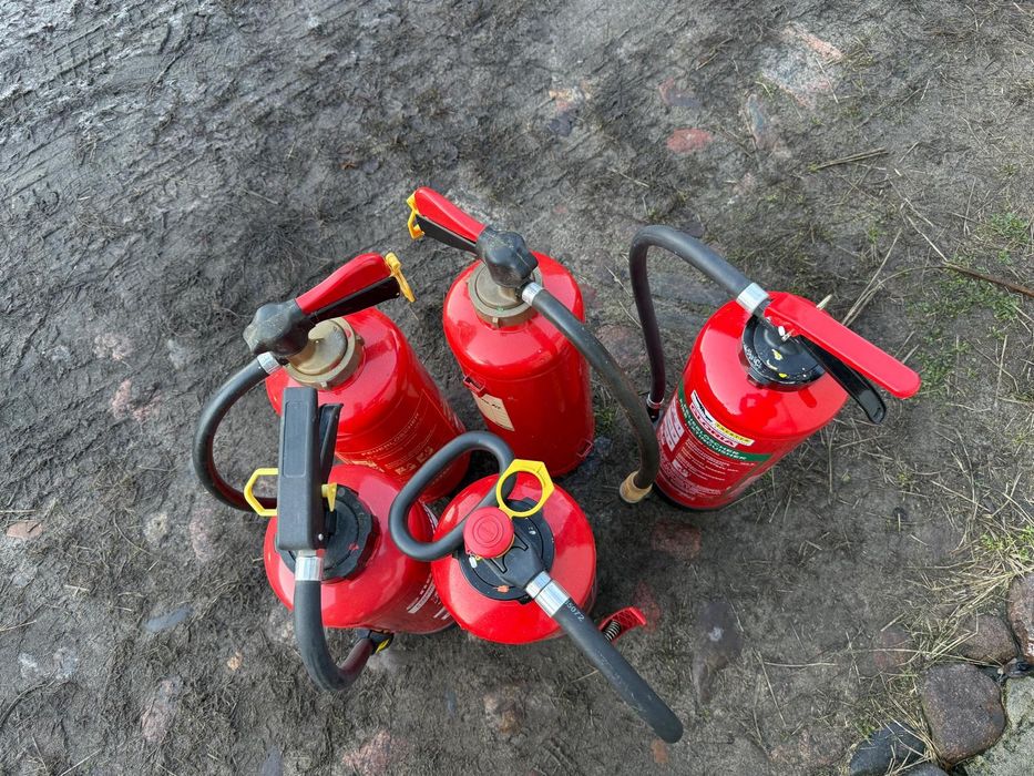 Gaśnice uzywane sprawne