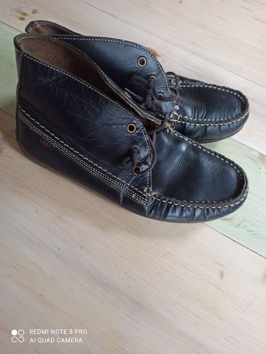 Buty męskie skórzane