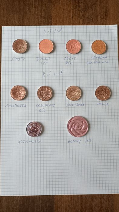 Cienie do oczu glamshop