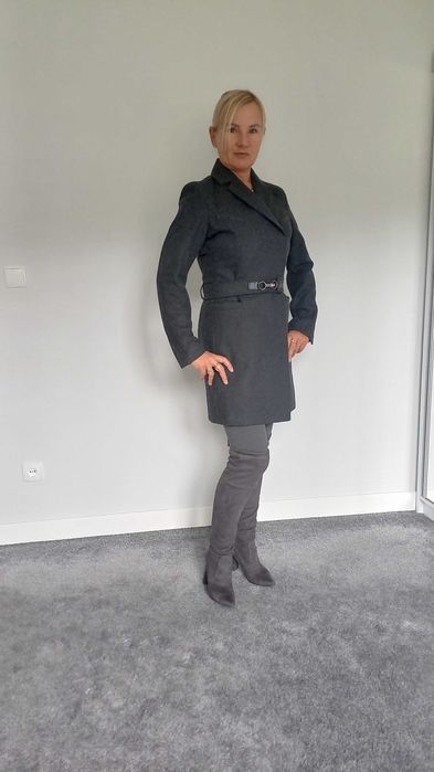 Płaszcz  damski szary Tiffi S
