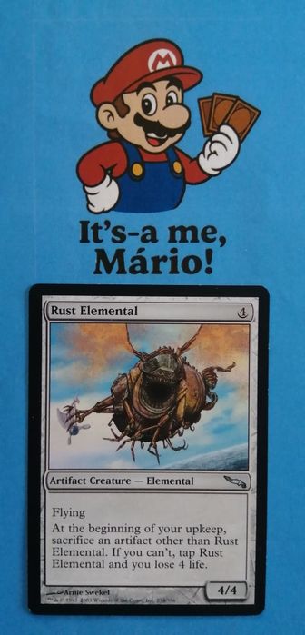 Rust Elemental - Magic the Gathering -  Mirrodin
