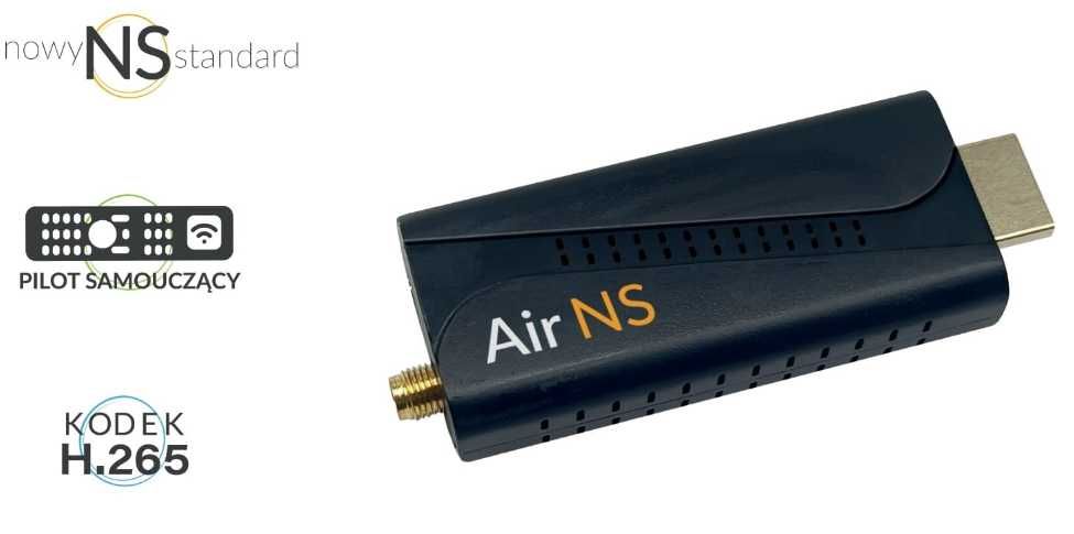 Tuner dekoder DVB-T2 Opticum AX AIR NS H.265 HEVC