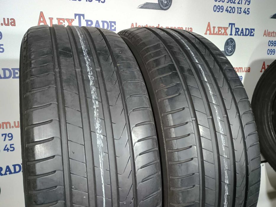 2 шт. 225/55 R18 Pirelli Scorpion літні шини вживані бу, 2021 рік