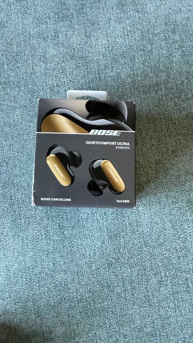 PROMOÇÃO - Auriculares Bluetooth BOSE QuietComfort Ultra (In Ear - Microfone - Noise Cancelling - Gold) Novo - Caixa Selada