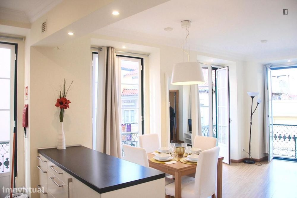 Apartamento com 1 quartos - localizado em Chiado Lisbon