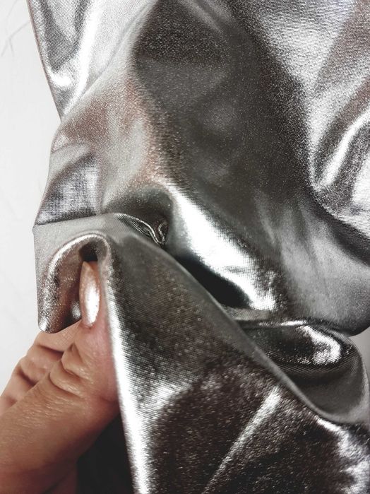 Srebrne getry przebranie kosmitka galaxy XS/S AF205