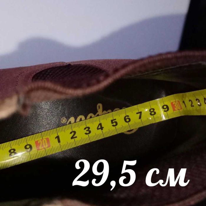 Мужские ботинки челси 44 (29, 5 см стелька)