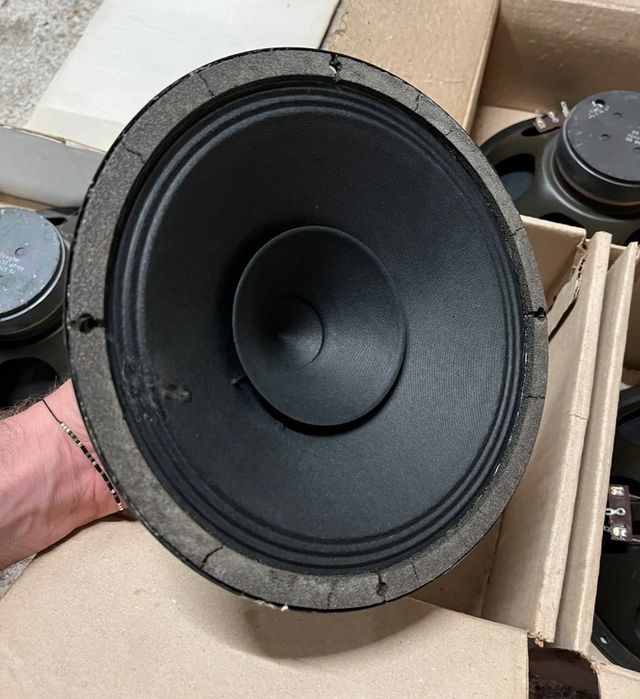 Par de altifalantes Full Range Philips AD 9710/M8 Vintage