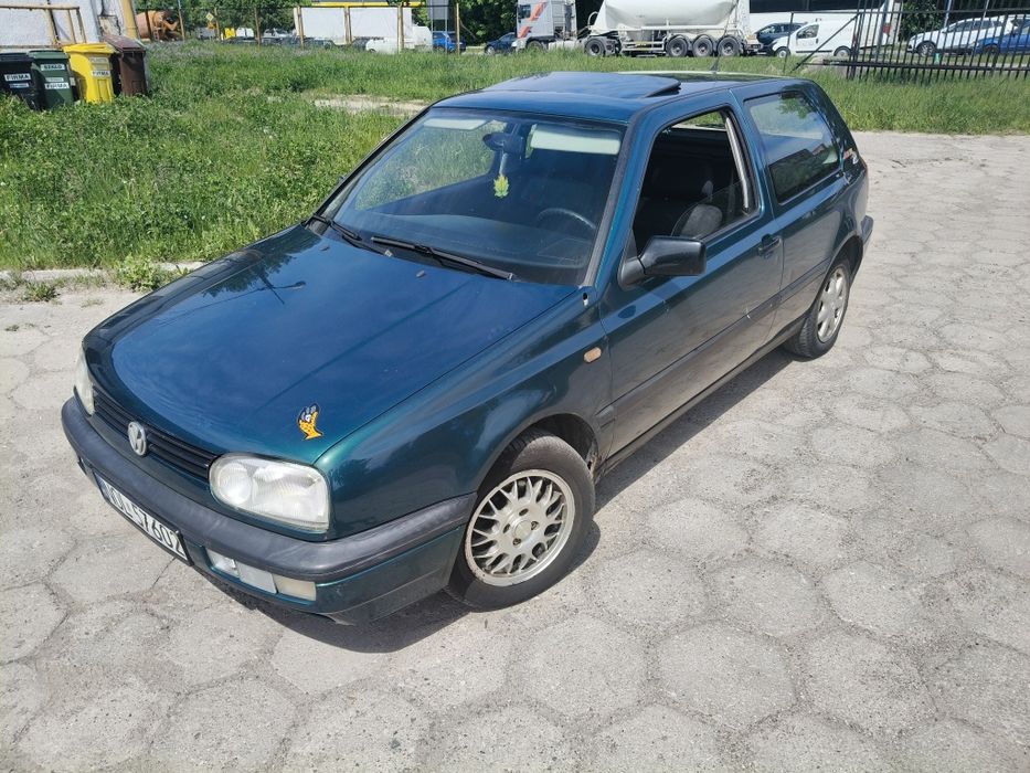 VW Golf 3 1.9 TDI Hak Szyberdach