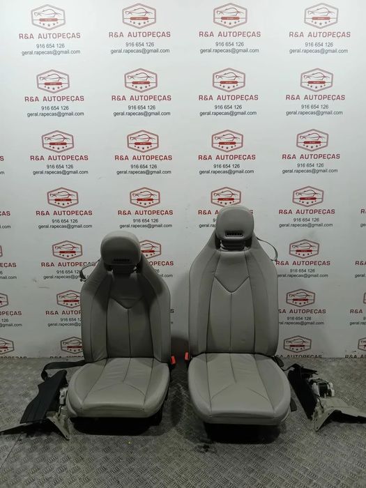 Conjunto de Bancos Mercedes SLK 171 Elétricos em Pele Original