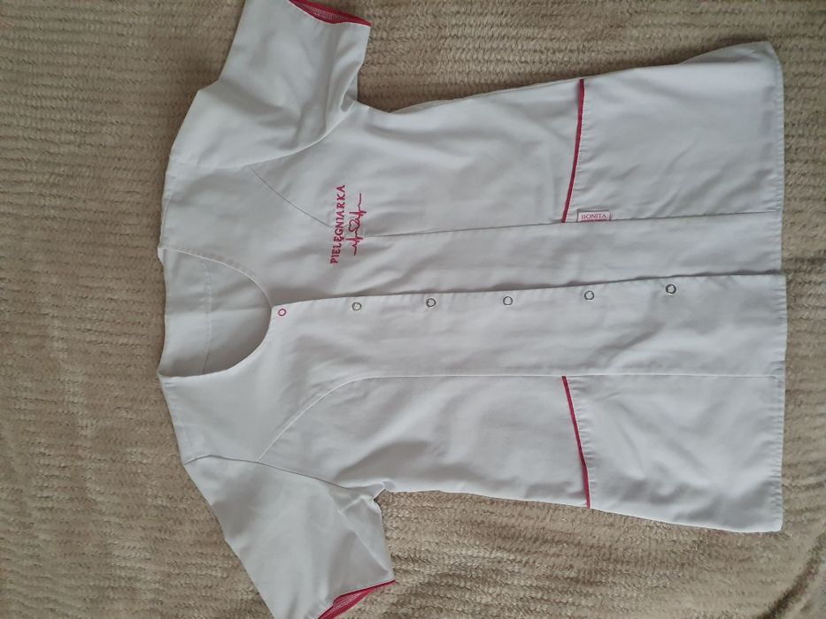 Fartuch żakiet bluza medyczna pielęgniarska r. S