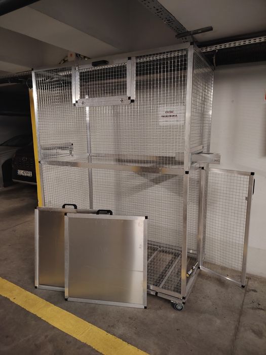 Klatki , woliery aluminiowe