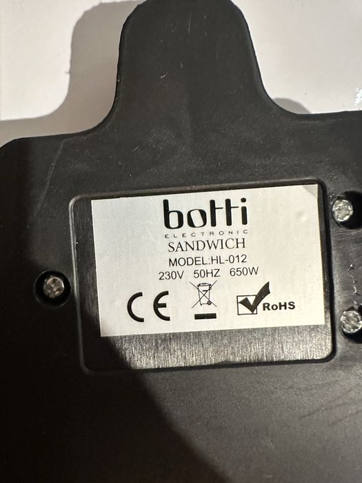 toster,opiekacz biały Botti