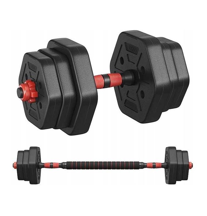 Zestaw hantli 2x2,5kg , 2x1,25kg 2x1kg ,brak nakrętek