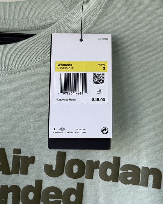 Jordan футболка оверсайз S Оригинал
