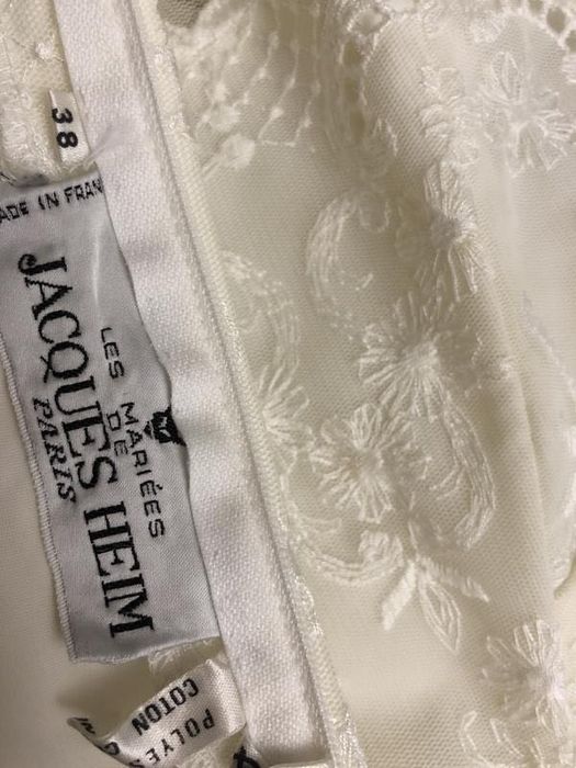 Свадебное винтажное кружевное платье 50-60 года от jacques heim