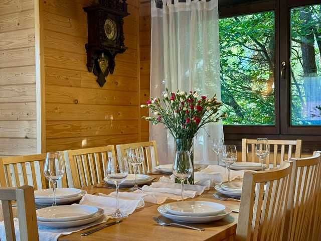 Wynajem domku na wyłączność z sauną i balią/w górach/nad jeziorem