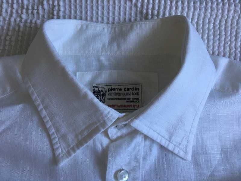 koszula Pierre Cardin-100% len