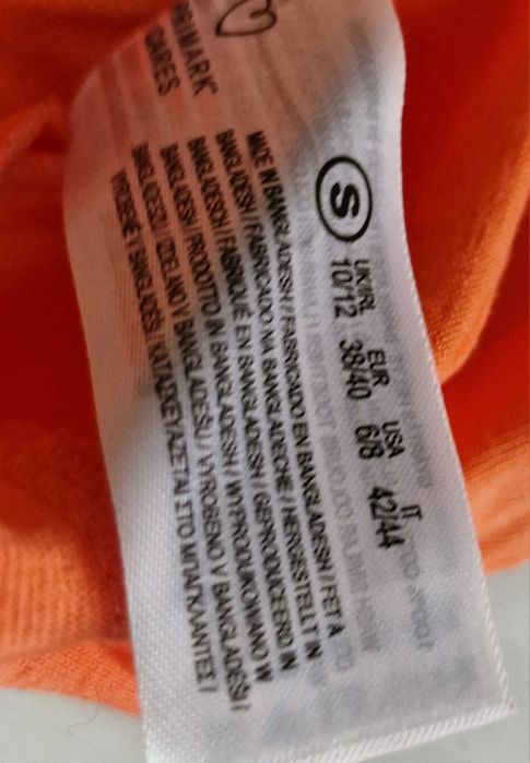 Koszulka t-shirt orange Primark M L