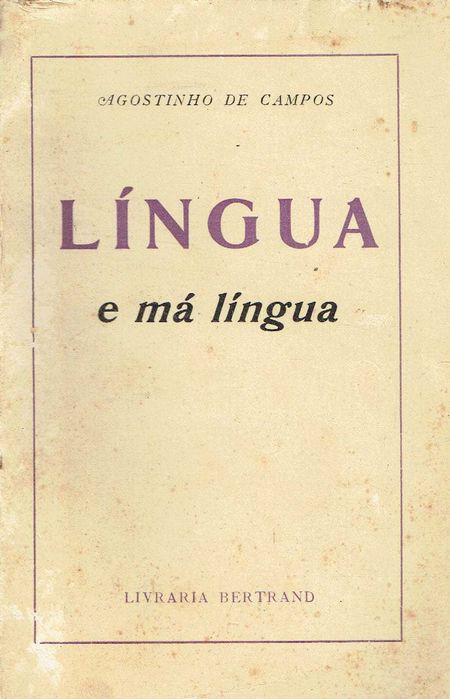 7352 - Literatura - Livros de Agostinho de Campos /Autografado
