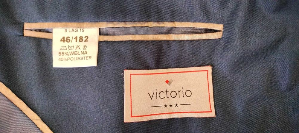 Garnitur na wzrost 182 cm ( z metki)