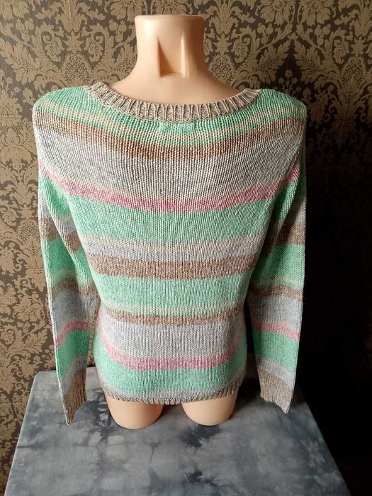 sweter w paski m